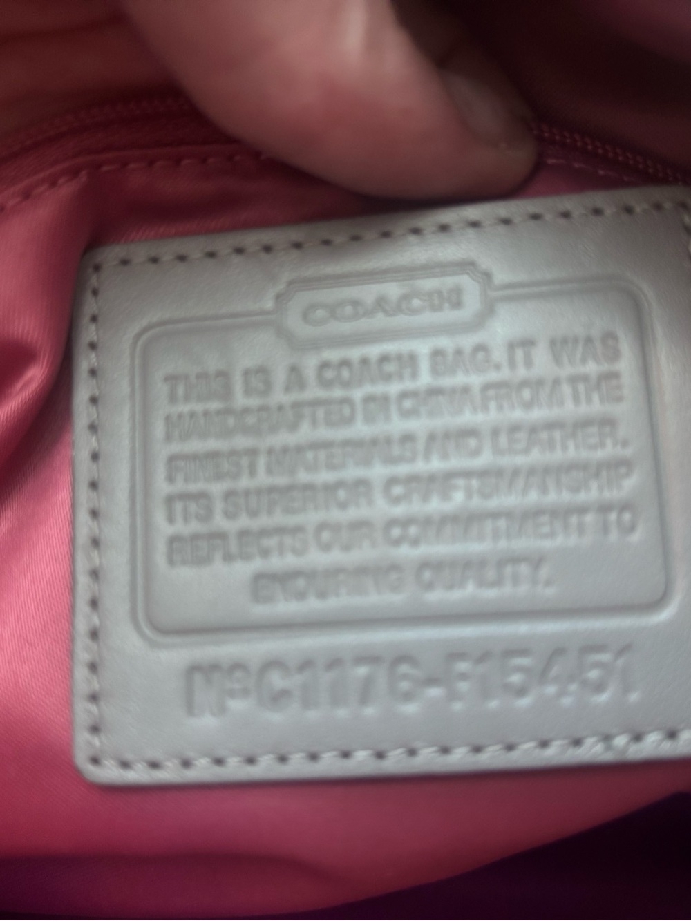 Coach Ashley Snap Head Satchel purse y2k - Picture 8 of 9